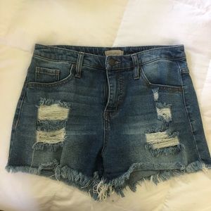 Wonderly denim shorts